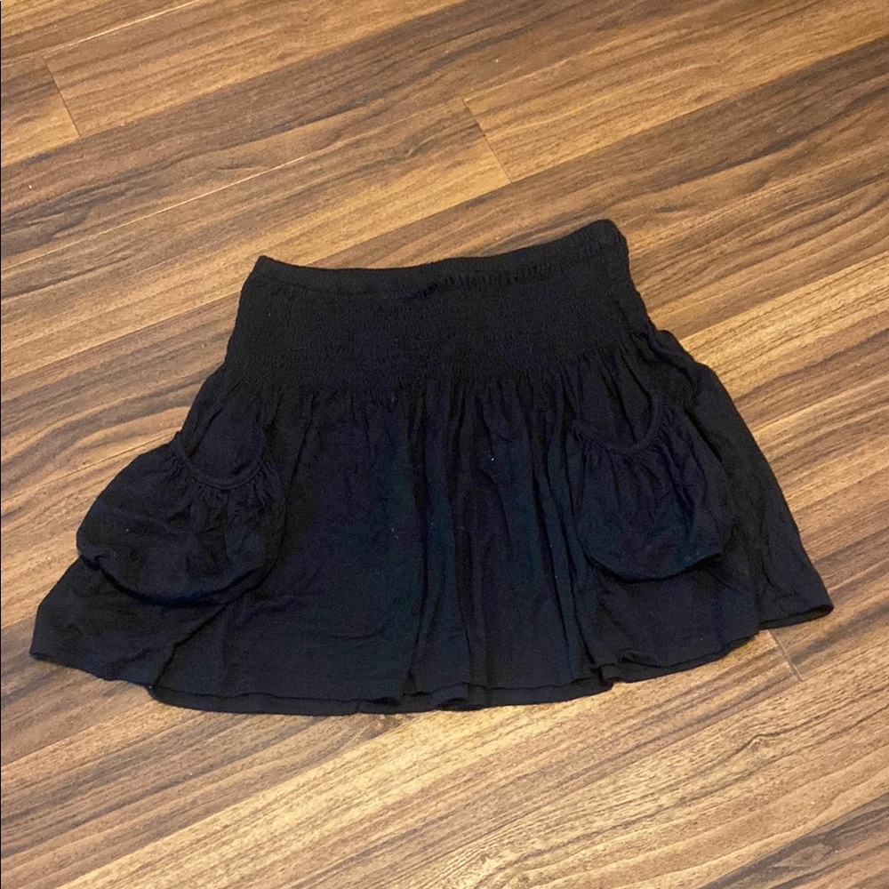 Size Medium Smocked Waist Mini Skirt